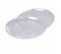 Lot De 6 Assiettes En Plastique Réutilisable "lilia" 18cm Transparent