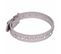 Collier Fantaisie Pour Chien "strass" 55cm Gris