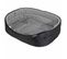 Panier Ovale Pour Chien et Chat "essentiel" 50cm Noir