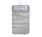 Tapis De Bain Microfibre "relief" 45x75cm Gris Clair