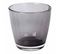 Cache Pot En Verre "chic et Tendance" 14cm Gris