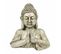 Statue Déco Bouddha "buste" 40cm Argent