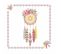 Lot De 20 Serviettes En Papier "dream Catcher" 33x33cm Blanc