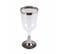 Lot De 6 Verres à Vin Réutilisable "liseré" 18cl Argent