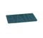 Tapis De Bain Microfibre "relief" 45x75cm Bleu Canard