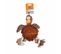 Peluche Pour Chien "canard" 28cm Marron