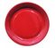 Lot De 10 Assiettes En Carton "rondes" 23cm Rouge