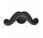 Jouet Pour Chien "moustache" 14cm Noir