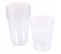 Lot De 6 Verres à Eau Réutilisable "plastique" 33cl Transparent