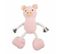 Peluche Pour Chien "cochon" 30cm Rose