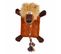 Peluche Pour Chien "lion" 37cm Marron