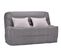 Banquette lit BZ BULTEX CALIFORNIA 2 tissu gris