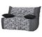 Banquette lit BZ BULTEX CALIFORNIA 2 tissu trendy gris