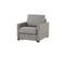 Fauteuil manchettes fines NICARAGUA tissu Apache gris 3