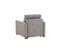 Fauteuil manchettes fines NICARAGUA tissu Apache gris 3