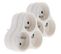 Lot De 2 Triplites 3x 16a Triangulaires Blanc