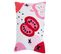 Coussin Rectangulaire Décoratif Catimini Enfant Motif Pommes - 30x50 Cm - 100% Coton