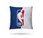 Housse De Couette Nba Logo 140x200 Cm Et Taie D'oreiller - 100% Coton