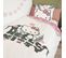 Housse De Couette Hello Kitty 140x200 Cm - 100% Coton - Blanc