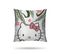 Housse De Couette Hello Kitty 140x200 Cm - 100% Coton - Blanc