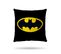 Housse De Couette Batman Logo 140x200 Cm - 100% Coton - Noir