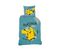 Housse De Couette Pikachu Pokémon 140x200 Cm - 100% Coton - Bleu Canard