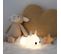 Veilleuse Pour Enfant "lapin Silicone" 15cm Blanc