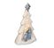 Décoration Lumineuse Sapin "nativité" 23cm Blanc