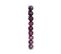 Déco De Sapin Lot De 9 Boules De Noël D 6 Cm - Cassis Et Fuchsia