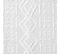 Voilage Sama Impression Jacquard 140 X 240 Cm - Blanc