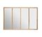 Miroir Bois Atelier Nae 116 X 76 Cm Atmosphera - Naturel Clair