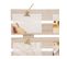 Porte Photo Cagette 9 Pinces Photos - Longueur 58 Cm X Largeur 43 Cm - Beige