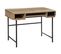 Bureau 2 Portes Coulissantes Colva - Marron Et Noir