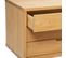 Buffet 1 Porte et 3 Tiroirs "digha" 160cm Beige