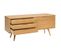 Buffet 1 Porte et 3 Tiroirs "digha" 160cm Beige