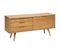 Buffet 1 Porte et 3 Tiroirs "digha" 160cm Beige