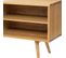 Buffet 1 Porte et 3 Tiroirs "digha" 160cm Beige