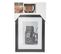 Cadre Photo Gousset En Bois Et Verre Pour Photo 10 X 15 Cm