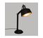 Lampe De Bureau En Métal Noir H 55.8 Cm Lampe Style Industriel