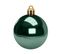 Déco De Sapin Lot De 15 Boules De Noël D 5 Cm - Vert Rouge Et Or