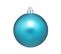 Déco De Sapin Lot De 4 Boules De Noël D 8 Cm - Turquoise