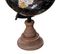 Globe Déco En Métal Et Bois H 32 Cm