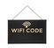 Plaque Mémo Pour Wifi Code 35 X 22 Cm