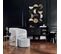 Buffet 2 Portes et 2 Niches "tedy" 120cm Noir