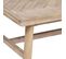 Table Basse En Bois Design "aeris" 130cm Beige