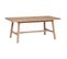 Table À Manger Extensible Bois D'acacia Aeris Atmosphera - Naturel Clair