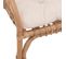 Fauteuil En Rotin Neta Avec Coussin - Naturel