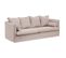 Canapé Convertible "odilon" 200cm Beige Lin