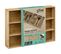 Organiseur De Cuisine Range Ustensile En Bambou 3 Grands Compartiments 28 X 38 Cm