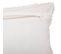 Housse De Coussin En Coton Ivoire Et Beige Lin Tufté 30 X 50 Cm